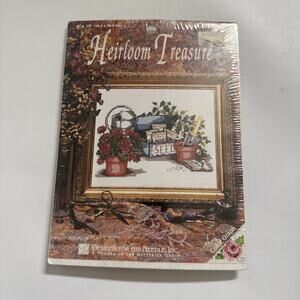 NEW Sealed Vintage Heirloom Treasure 5251 Seed Packets Cross Stitch Kit